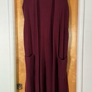 Ann Taylor Sleeveless Sweater / Sweater Vest with Pockets